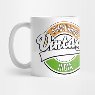 kolkata vintage style logo, Mug